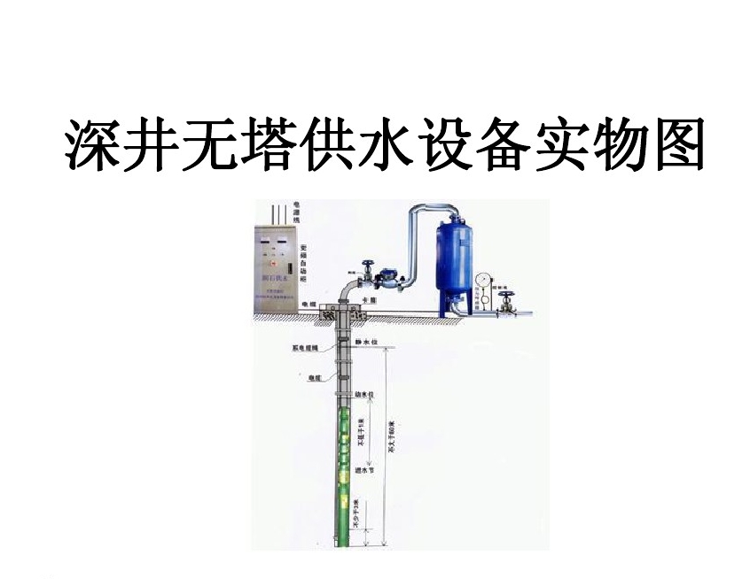 绵阳游仙区井泵无塔式供水设备